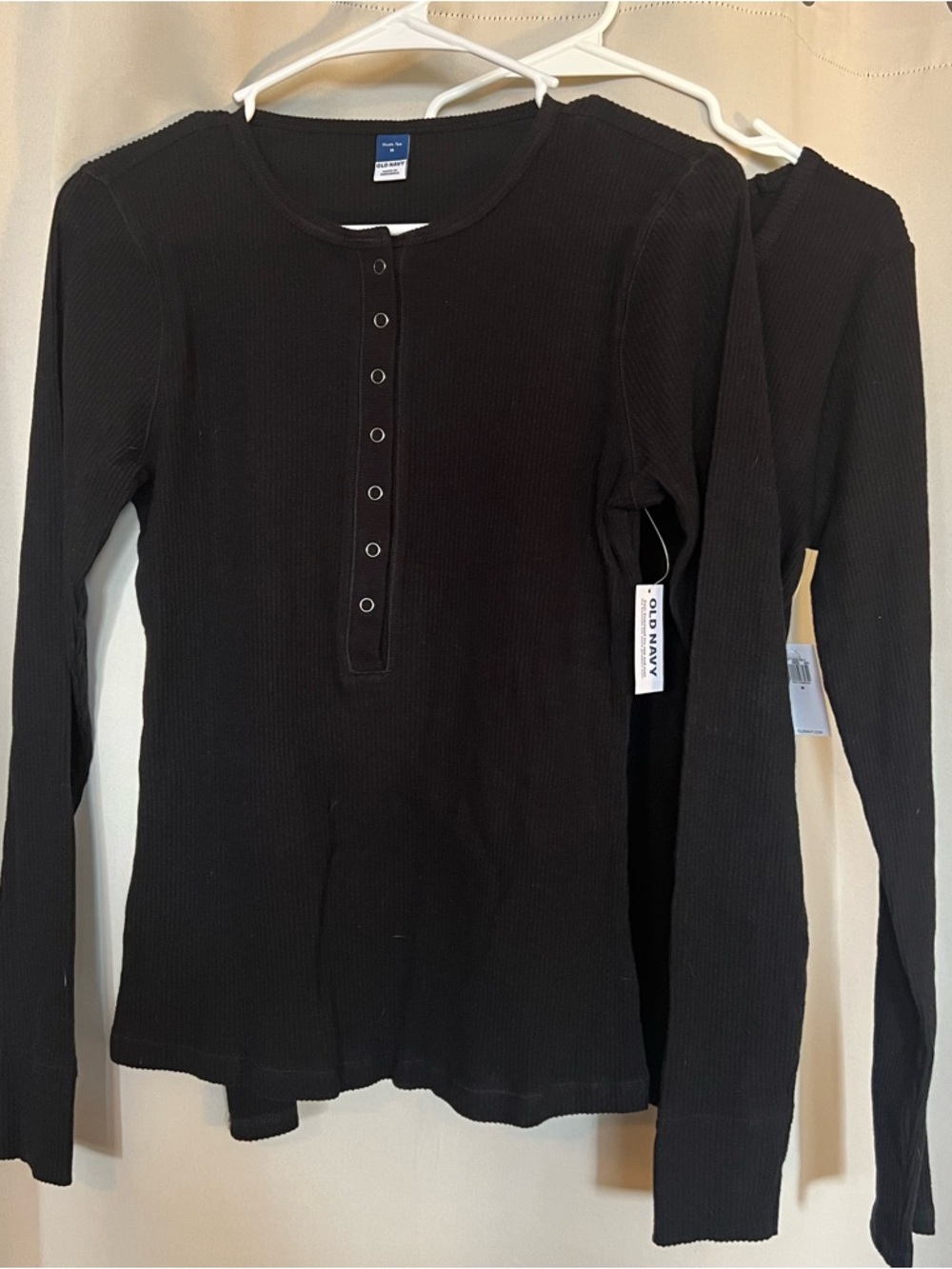 Old Navy - Plush Black Tee Bundle (2)